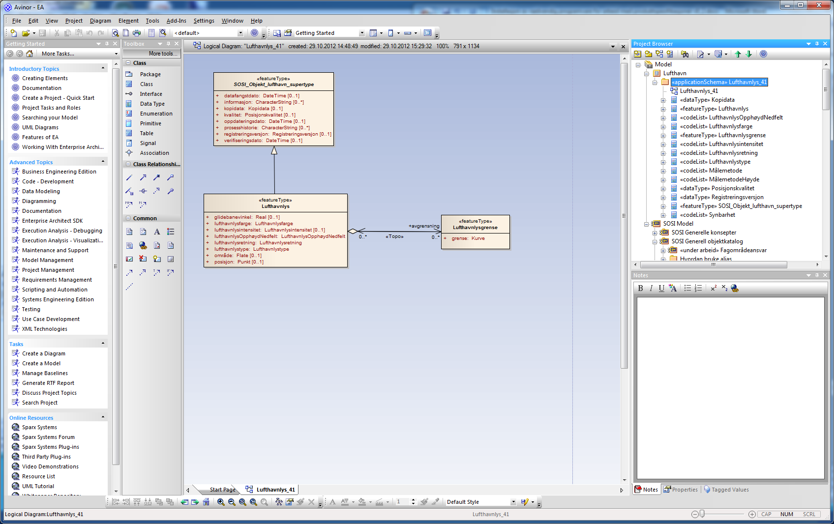 Side:26 av 39 Statens Når installasjonen er ferdig sjekker du at katalogen jre7 finnes under C:\Program Files (x86)\java som beskrevet i kapittelet over ( Finne ut om Java 7 er installert ). 7.3.3 Koble ShapeChange mot Java 7 Marker applikasjonsskjemapakken din som vist under.