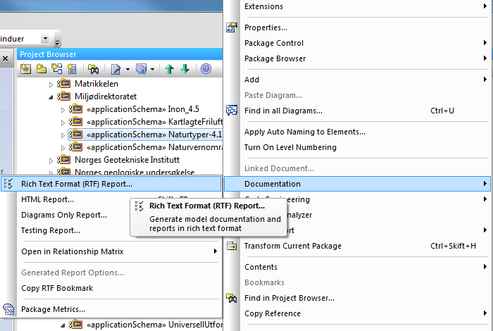 Side:31 av 39 Statens 7.4.3 Konfigurasjon Start Enterprise Architect hvis den ikke allerede er startet.