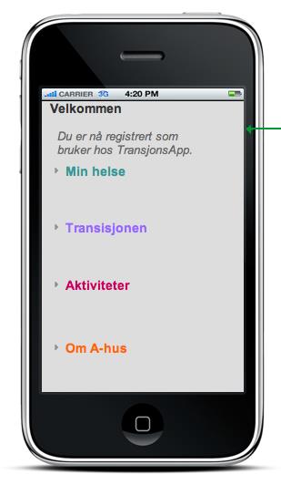 6.4.1 Evaluering og diskusjon rundt designforslag Før denne workshopen hadde jeg utviklet et designforslag i form av en prototype i Axure.