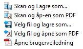 Du kan nå bruke dokumentene og arbeide videre med teksten på datamaskinen. SkanRead i program-menyen I programmenyen Start / Alle programmer / Mikrov.