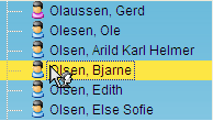 Avtalen vises nå i timeplanen slik: 1. Dra-og-slipp metoden Mange avtaler er knyttet til en bestemt kunde som allerede fins i kundeutvalget.