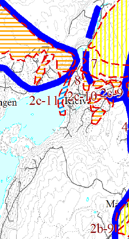 Område 11Indre Hallangspollen, g/bnr 2/1,6 Oversiktskart Detaljkart Jpost nr(e) 55, 13, 139 Antall vedlegg Ønsket arealformål Gjeldende planstatus LNF i sjø Småbåthavn i sjø Areal Type eiendom 5 m