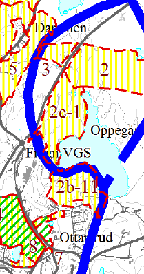 Område 2c1 Oppegårdstjern V, Måna, g/bnr 19/1,2 Oversiktskart Detaljkart Jpost nr(e) 37, 118 Antall vedlegg Ønsket arealformål Gjeldende planstatus Bebyggelse og anlegg boligbebyggelse Uregulert.