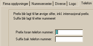 Grunndata 5.2.5 50 Logo Hvis du ønsker firmaets egen logo på alle utskrifter legges den inn her. Kryss av for at logo skal benyttes på utskrifter. Logoen skaleres automatisk til en passende størrelse.