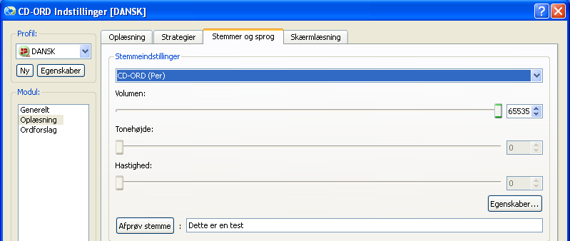 Kapittel 1. Hvilke programmer kan brukes med den digitale stemme? Den digitale stemme i CD-ORD Den digitale stemme følger med CD-ORD.