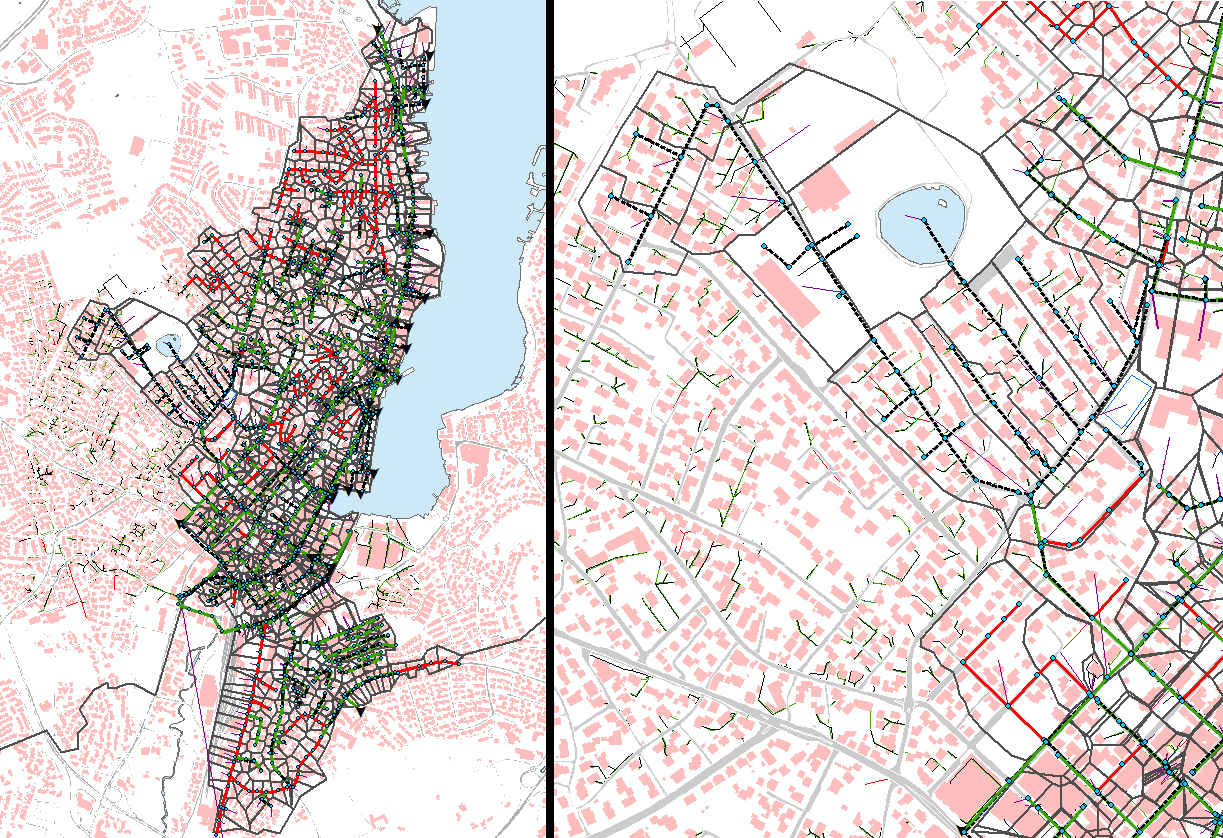 Alle tidsserier ble lagt inn som såkalte «Boundary Conditions», noe som betyr at de ligger som grensebetingelser for hele modellen.