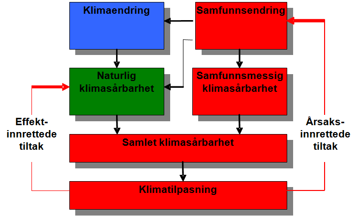 Videre analyse av klimasårbarhet Nedskalering for nye klimaparametre Konkrete effektvurdering av eks ras eller flom Overordnet vurdering av samfunnsendringer