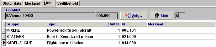 Dersom det finnes registreringer i booking på valgt utstyr, må du også sette inn hvilken dato endringen skal gjelde fra.