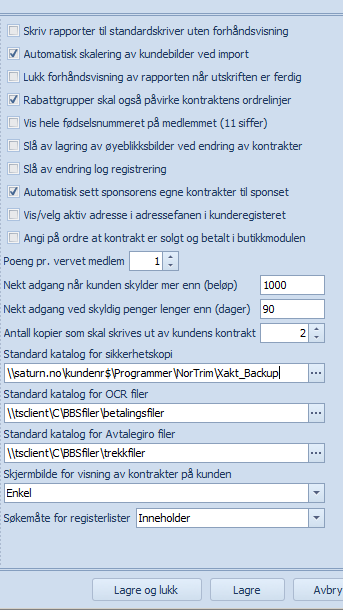 System Standardverdier 1) Gå inn på Innstillinger, Firmainnstillinger. 2) Velg Standardinnstillinger, Standardverdier i sidemenyen.