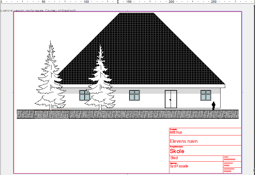 1. Project Map: den dukker alltid automatisk opp i alle filer når man starter et nytt prosjekt, og er en oversikt over alle tegninger i prosjektet.