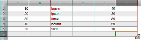 Eksempler Gitt følgende tabell: =SAMMENLIGNE(40; A1:A5) returnerer 4. =SAMMENLIGNE(40; E1:E5) returnerer 1. =SAMMENLIGNE(35; E1:E5; 1) returnerer 3 (30 er den største verdi mindre enn eller lik 35).