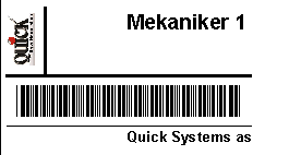 138 8.2.2 Quick Brukerkonferansen Stempling med strekkoder Med en egen stemplingskonsoll kan du stemple inn og ut av ordrer samt stemple med forskjellige koder.