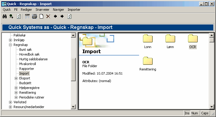 84 Quick Brukerkonferansen kontrollsiffer. Svaret er da vanligvis 9 siffer med modulus 10 kontrollsiffer. Installere et program for å motta OCR-filer fra banken (f.eks.