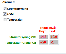 Nedkobling hvis base mottar signal kontinuerlig (Min): Hvis base av en eller annen grunn mottar et signal inn på mottaker som blokkerer basen, vil sender slå seg av etter satt tid.