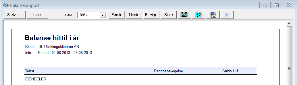 Eksemplet over er hentet fra Maritech OLFI, salgsordre- ajourhold. Her har brukeren 3 felt for å velge hvilken type og status ordrer skal ha for å vises i vinduet.