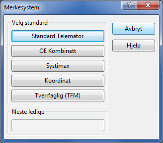 Tommelfingerregel for navnsetting av kabler A=område slik som kommune, by, tettsted (kan utelates i små nett) (1-4 tegn, kan være både bokstaver og tall) B=bygning eller sted (1-4 tegn, kan være både