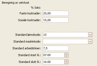 35 Avdelinger Startvindu i ProAdm 35 Her er det tenkt å kunne legge inn avdelinger. Økonomioppfølg ingsinnstillinger Stedkoder Noen eksempler som kan brukes er ferdig lagt inn, flere kan legges til.