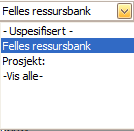 48 6.1.4.1 Anbudsvinduet 48 Ressursoppslag Når du velger ressursoppslag i verktøylinjen så vil et vindu åpne seg på høyre side av anbudet.