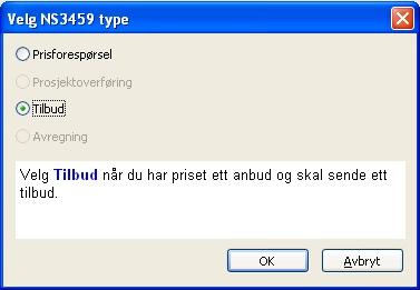 96 Hvordan... 96 3. Først må du eksportere en prisforespørsel. Velg et filnavn så du kjenner den igjen ("MittProsjekt_foresp.xml" eller lignende).