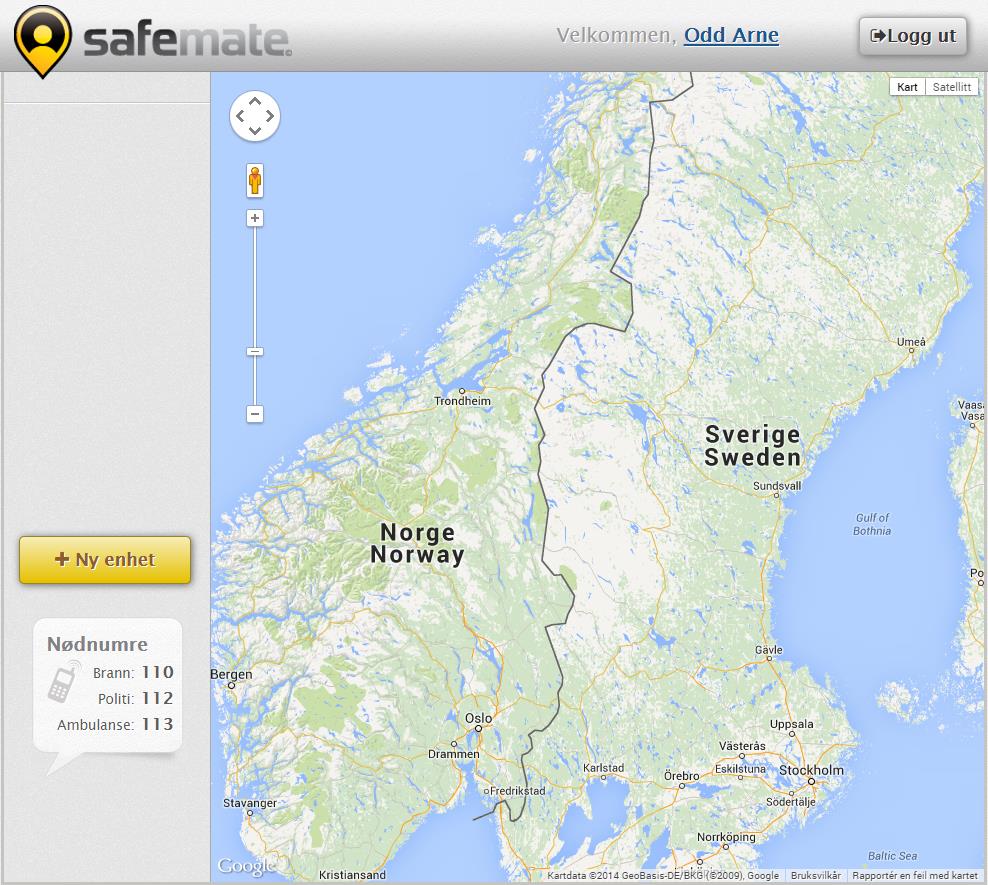 Når du har fått laget en brukerprofil så har du et brukernavn (din epost-adresse) og et passord som benyttes for senere innlogging.