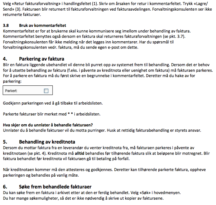 Sameiet Nordraaks gate 3 FVD-håndbok - Del 1 Forvaltning side