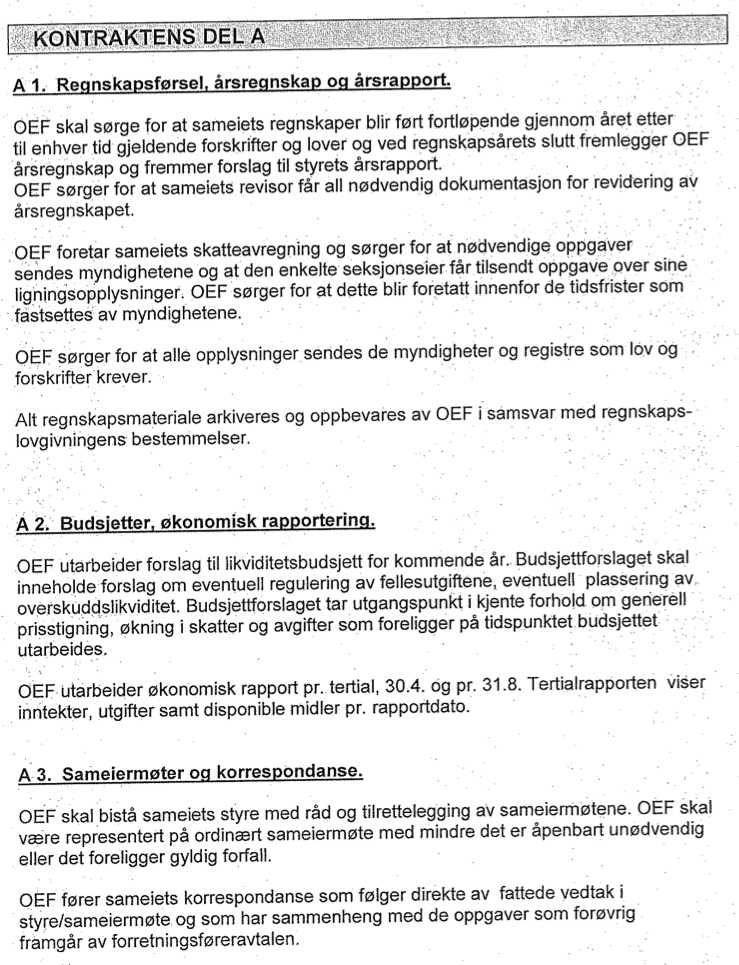 Sameiet Nordraaks gate 3 FVD-håndbok - Del 1 Forvaltning side 5