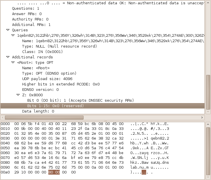 KAPITTEL 4. TEKNIKKER FOR DETEKSJON AV IP-OVER-DNS # detects iodine covert tunnels (over DNS), # send feedback on rules to merc [at] securitywire.