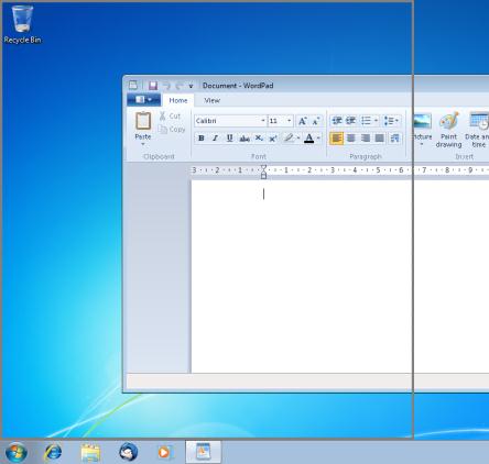Jump lists erstatter Recent documents (nylig brukte dokumenter) i Windows XP.