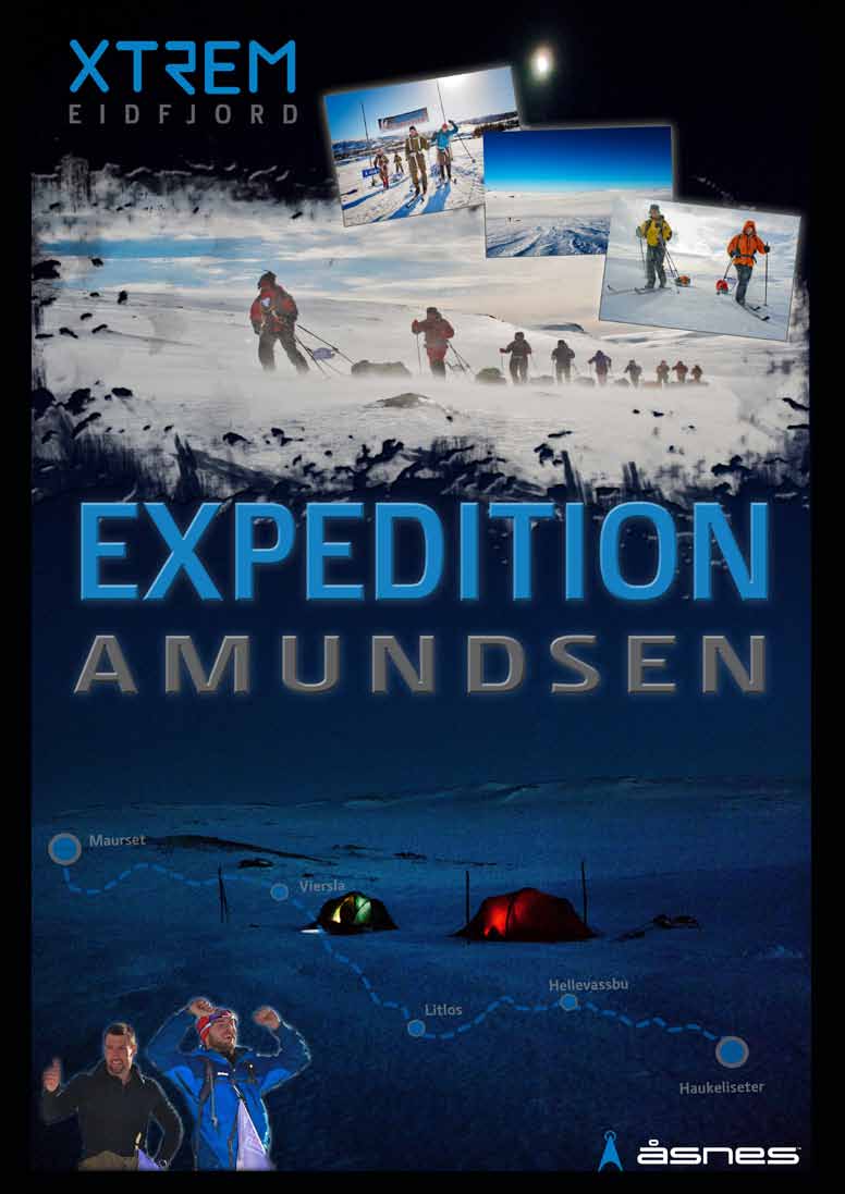 Tematittel Et pulkløp i Amundsens skispor over Hardangervidda 28 Februar - 3