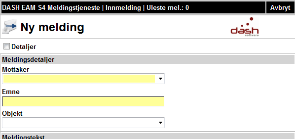 Innloggingsbilde Direkte innlogging 1.3.