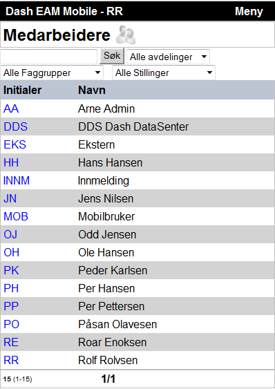 denne linjen i fra listen over tilgjengelige varemottakslinjer. Merk: Kjøres det med flytende lager vil alternative lagerlokasjoner kunne velges via nedtrekksmenyen. For detaljer her ref.