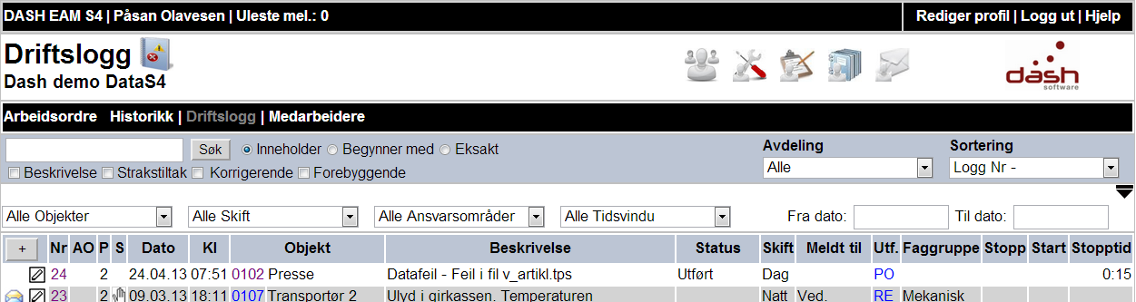 Sletting av meldinger Sletting av meldinger Du kan slette meldinger som du har sendt eller som du har mottatt. Når både mottaker og avsender sletter sin deler av meldingen slettes meldingsposten.