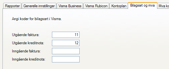 Kontoplan /Mapping av regnskapskonti Det normalt ikke samsvar mellom kontoplanen i Mamut og Visma. Standard salgskonto 3010 i Mamut kan f.eks. være 3000 i Visma.