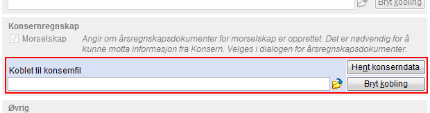 Overføring fra Akelius Konsern til Akelius Årsavslutning Det er to måter å overføre data mellom programmene på. Den ene er ved å bruke lynet på verktøylinjen i Akelius Konsern. Da vil programmet evt.