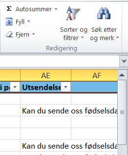 Ledermøte Dysleksi Norge Dersom du skal sende fra et annet mailprogram, eller sende brev, henter vi først adressene ut i EXCEL.