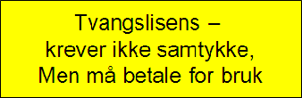 Det er fire nivåer av adgang til å utnytte opphavsrettelig vernede verk på en opphavsrettslig relevant måte.