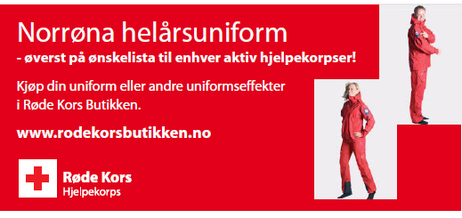 FINN RIKTIG STØRRELSE PÅ DIN UNIFORM VED Å SJEKKE MÅLENE I TABELLEN Vigeland/Norrøna informerer: Hjelpekorpsere bør ikke prøve ut størrelser for sin Norrøna uniform i sportsbutikker.