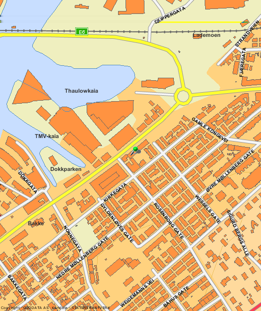 ) Ladejarlen videregående skole Bybroen videregående skole 0,3 km* 0,7 km* 1,7 km 1,8 km Steder i nærheten Brattørparken Rosenborg park Nova kinosenter 0,5 km* 0,5 km* 0,7 km* Barnehager Gyldenløve