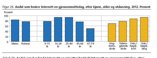 Internettbruk.