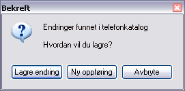 Ved hjelp av funksjonsknappene vist i menylinjen kan operatøren utføre ønskede endringer i Vedlikeholdsvinduet: 1. (F10) Blank skjerm 5. (Ctrl F1) Lagre registrering 2. (F3) Søk forrige abonnent 6.