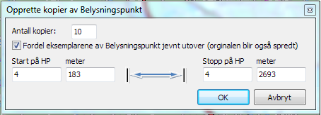 Menyvalget «Lagre makro basert på valgte.» gir mulighet for å lagre et objekt med alle sine egenskapsverdier og døtre til en lokal makrofil.