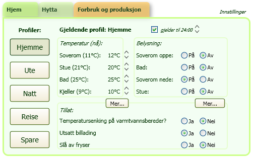 Figur 18, Orange lys mindre alvrlig varsel Figur 19, Rødt lys - alvrlig varsel En bruker vil typisk trykke på fanen sm har