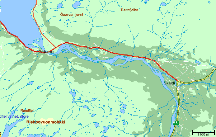 Energiutredning 2009-Kvalsund 11 6.4 Repparfjord Skaidi Behovskartlegging Dette området er det primært tilrettelagt sport og fritidsaktiviteter.