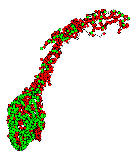 TEDS-dekning i oppstarten TEDS etableres på 1/3 av basestasjonene i Nødnett Rulles ut i parallell med