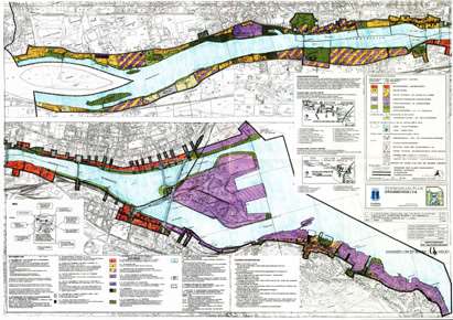 Plan for elvepark vedtatt 1991 Ny elvebredde, kommunedelplan