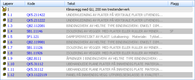 Oppfølgingsliste-vinduet Oppfølingsliste-vinduet finner du som eget vindu nederst i skjermbildet. Oppfølgingslister består av tre faner: Kodesjekk, Vis poster som.. og Oppfølgingsliste.