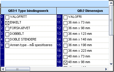 Lag den første posten Vi skal lage en post i kapittel Tømrerarbeid-Innervegger.