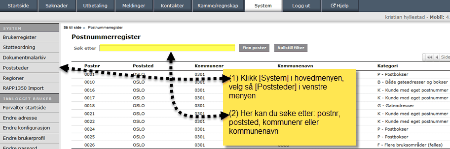 Forvalter 3.6.4.3 147 Slett dokument For å slette et dokument, gjør følgende: Kryss av for dokumentet som skal slettes.