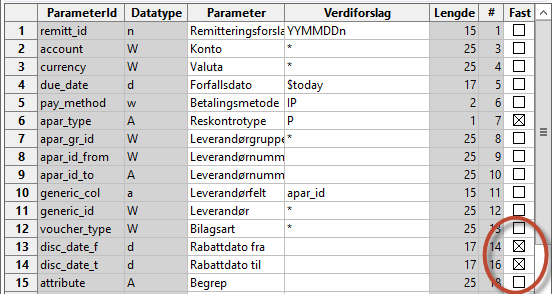 Opprette rapportvarianter Ikke endre på 0 varianten Gå fra rapportvarianten i menyen for å finne riktig