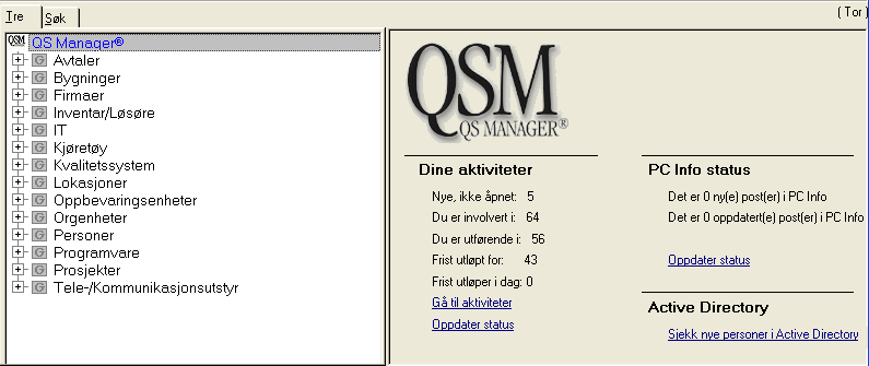 Integrasjon med Active Directory Ved hjelp av integrasjonen mot Active Directory (AD), kan du hente inn personer som er registrert der.